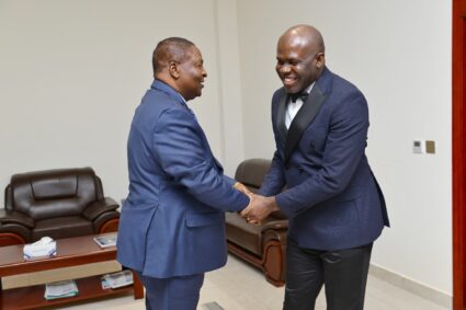 Le Président Touadéra reçoit la Fondation Internationale Chris Oyakhilome à Bangui